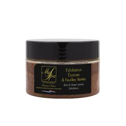 Exfoliation écorces & feuilles vertes 350g